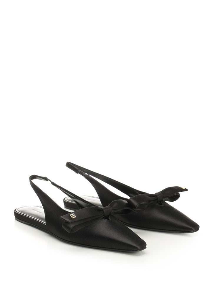 Balenciaga Slingback With Bow Scarpe basse - Black | 40a5c40043cc82215379c13c4d56ee0f8f2eff1c