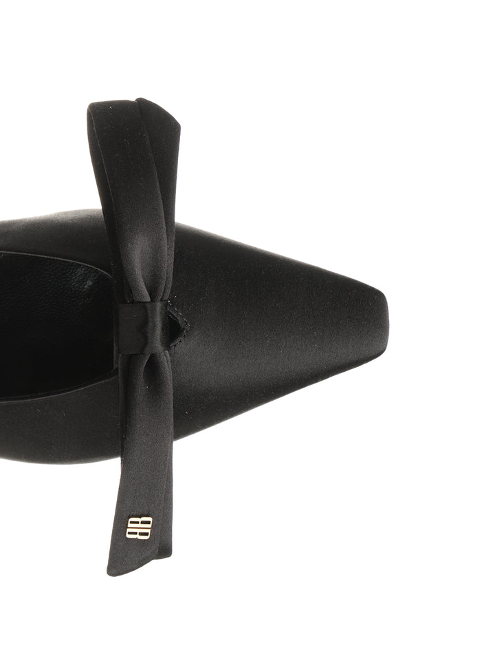 Balenciaga Slingback With Bow Scarpe basse - Black | 734f507ba84dba09a1f58e8c2085e84d78c4c02f