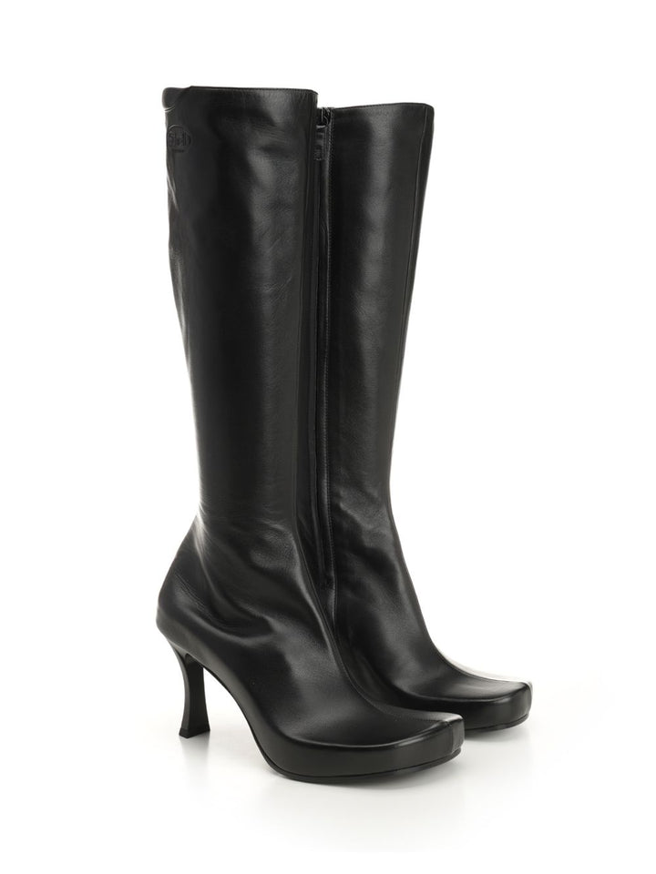 Balenciaga Scholl 80 Mm Boots - Black | a0cf09258fc378799534b6ca28a629d532bfca2f