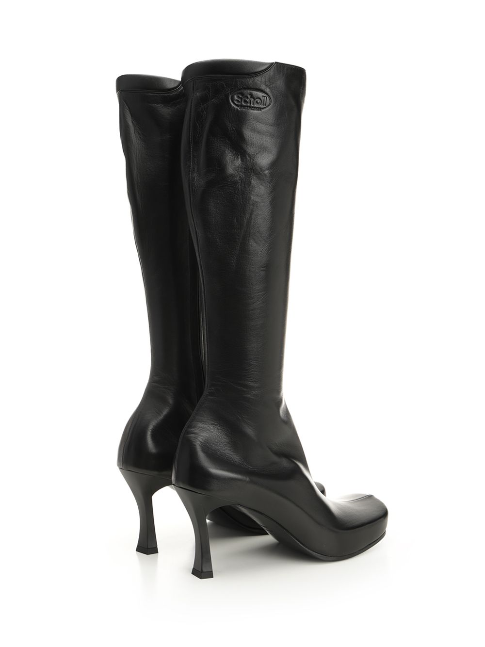 Balenciaga Scholl 80 Mm Boots - Black | 47502f12037f331f825f2b5533b9e73471309736