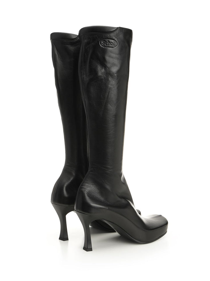 Balenciaga Scholl 80 Mm Boots - Black | 47502f12037f331f825f2b5533b9e73471309736