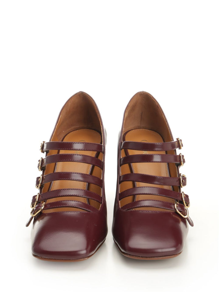 Chloe' Janis Pumps - Bordeaux | 6d7da2435e0c7eef4b839a2756168fceb26e137a