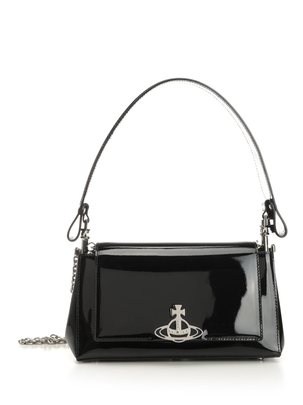 Vivienne Westwood Hazel Shoulder Bags - Black | 01e76c44b20c8916e05ab9a2d8bbe4ae6bc6bbc9