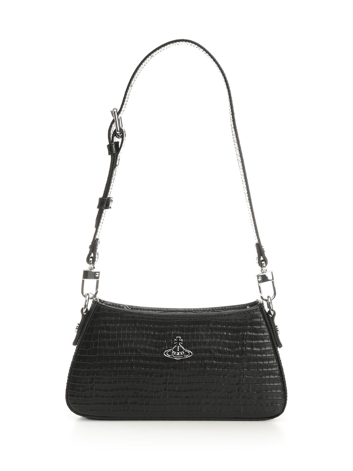 Vivienne Westwood Tasha Shoulder Phone Bag Shoulder Bags - Black | d8f41eddabcc9982865fd1abbc841bef0e058255