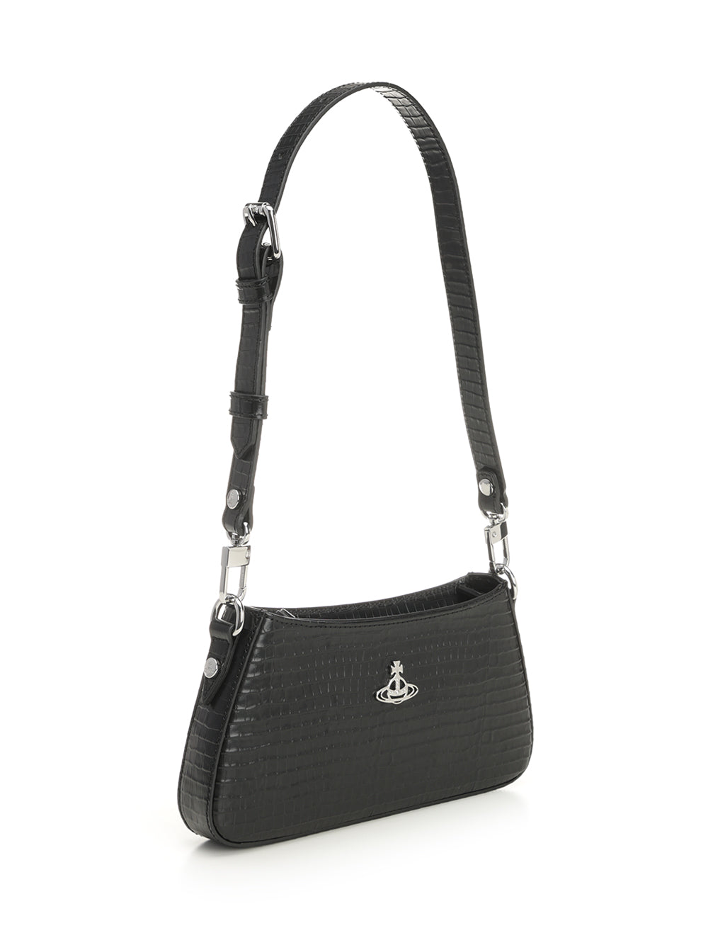 Vivienne Westwood Tasha Shoulder Phone Bag Shoulder Bags - Black | c4d3962af6725ff2d449df124f58f59c5ee6ae39