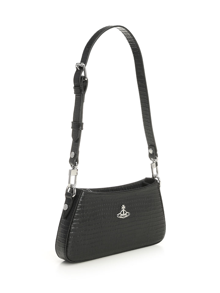 Vivienne Westwood Tasha Shoulder Phone Bag Shoulder Bags - Black | c4d3962af6725ff2d449df124f58f59c5ee6ae39
