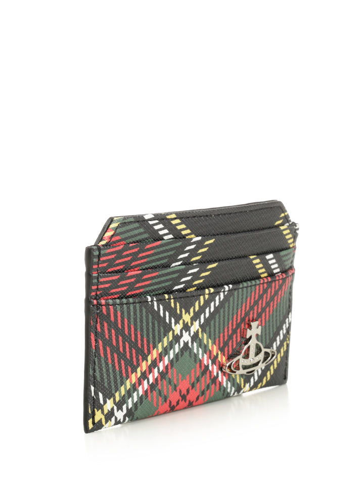 Vivienne Westwood Tartan Card Holder Small leather goods - Multicolor | ab3868bac7c51708017bb94a92ad563a6973c76c