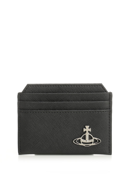 Slim Card Holder Small Leather Goods Black
