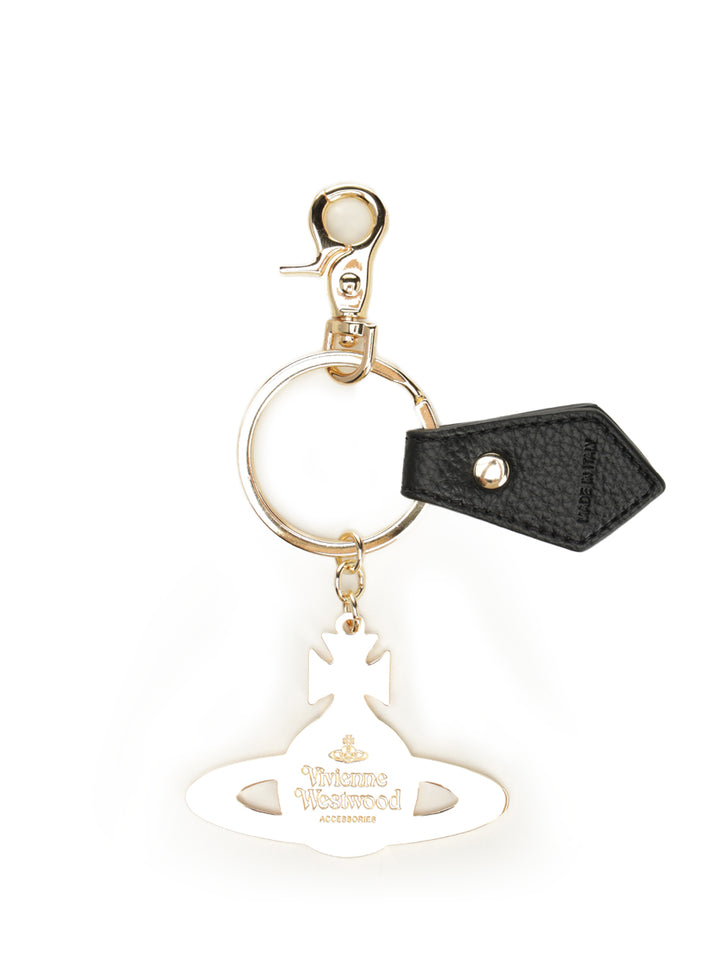 Vivienne Westwood Orb Keyring Keyrings - Black | 2df42f301dadc7770cb98fdf6f7482f09500a360