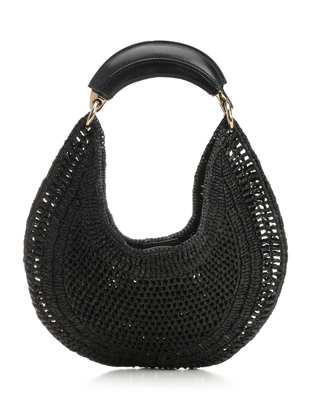 Chloe' Summer Banana Handbags - Black | 3fd6aedff7bdc2ea240dbe3f69cc1b07032a2347