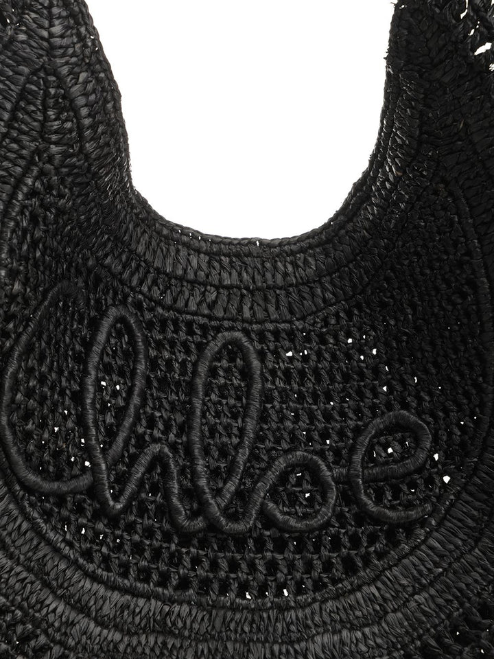 Chloe' Summer Banana Handbags - Black | 68167f8c5715aafb2a9d4107b55c9d14be36ded5