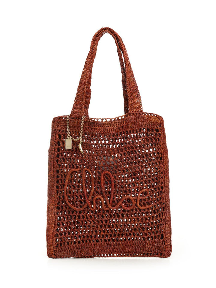 Chloe' Estate Banana Shoulder Bags - Red | 0683fa0233e099aa732c3ed83c336aed4e7a5df3