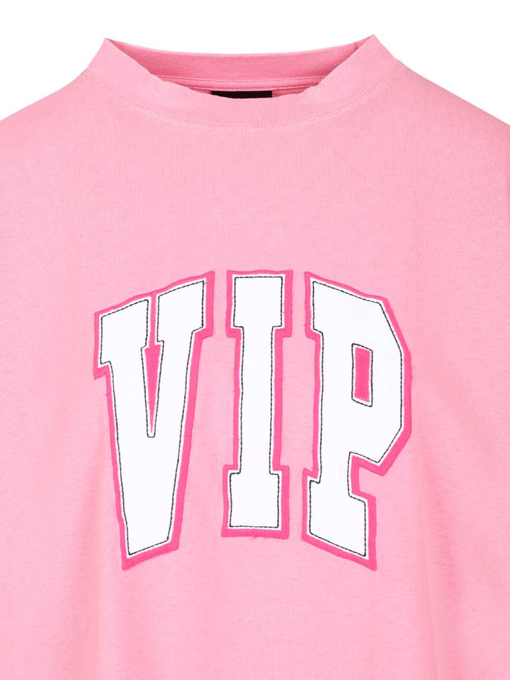 Balenciaga Oversized T-Shirt - Rose | 2aff278554cc4e574c8fbffe936d23a3654fa984