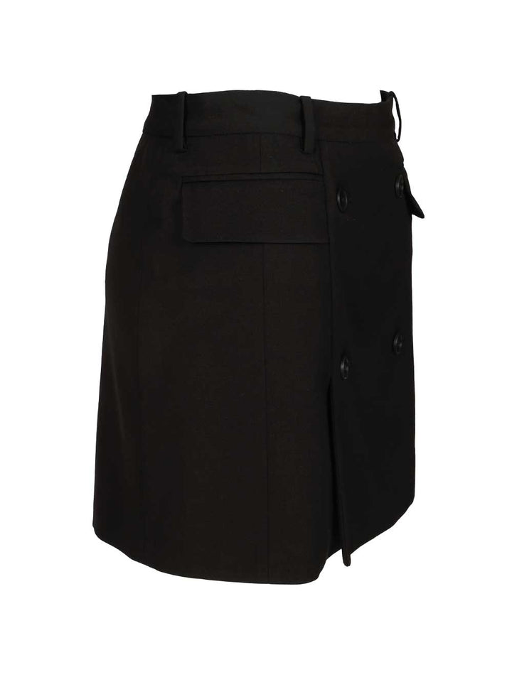 Balenciaga Double-Breasted Skirt Skirts - Black | 9354d9846c2a6da0eb2ff2db4fec6b82b9d7bcd4