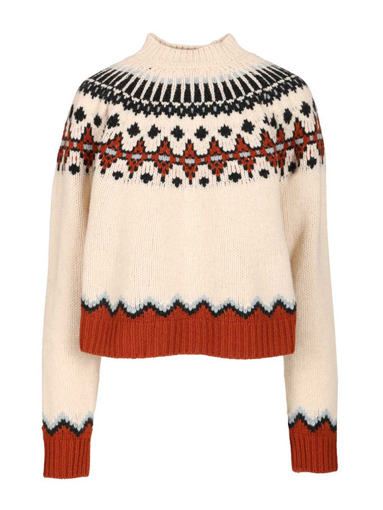 Sweet Winter Knitwear White