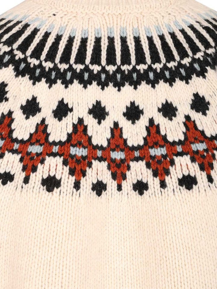 Alanui Sweet Winter Knitwear - White | 0ef743a773d436eb8d91c73e227168603c2d9f29