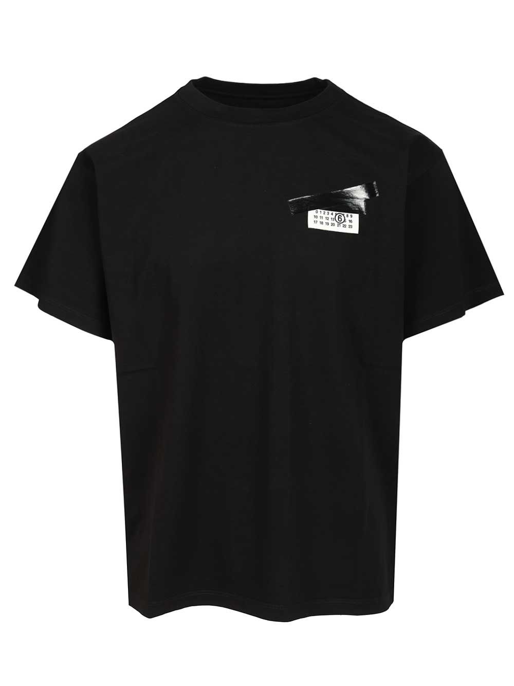Mm6 Maison Margiela Trompe L T-Shirt - Black | b206fe16ad20b5c02dd6ed9c8b59032ff072bbd9