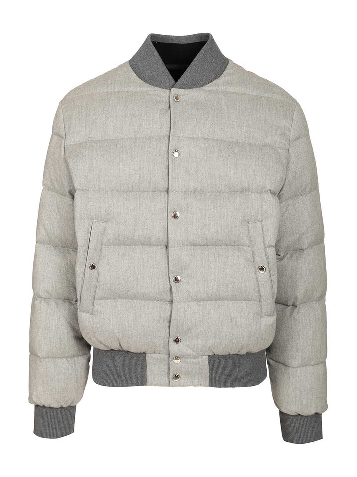 Dolce & Gabbana Reversible Padded Jacket Jackets - Grey | 886cdb1120f71b0e3e3ca0b9ae80782e3fcf1d2b