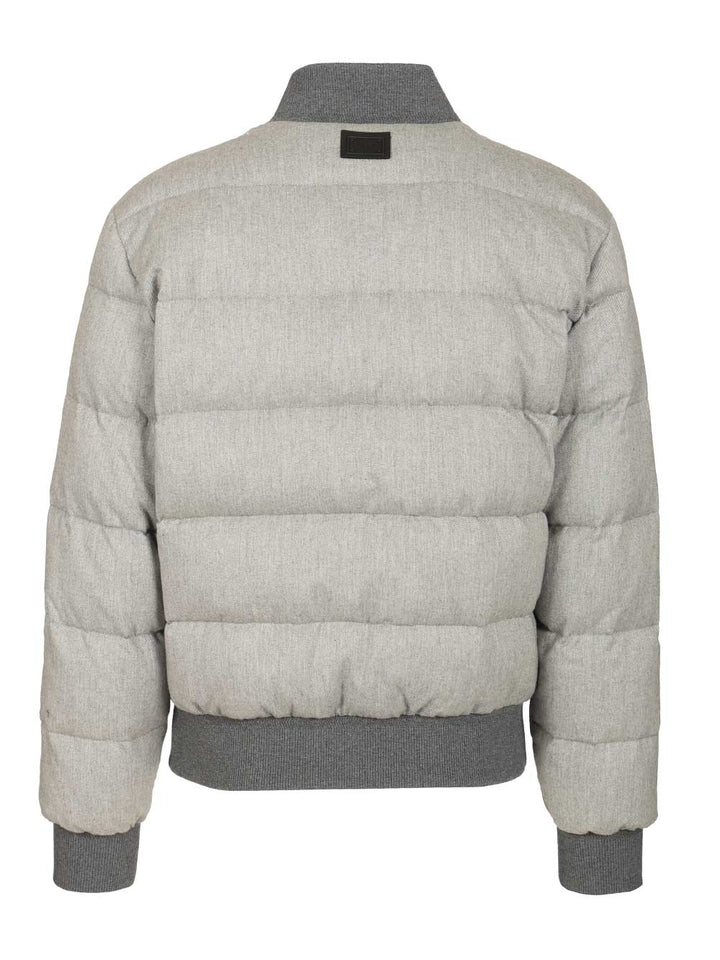 Dolce & Gabbana Reversible Padded Jacket Jackets - Grey | 1bd39eab8100e7d12e743f3acefe1238fd0c045d
