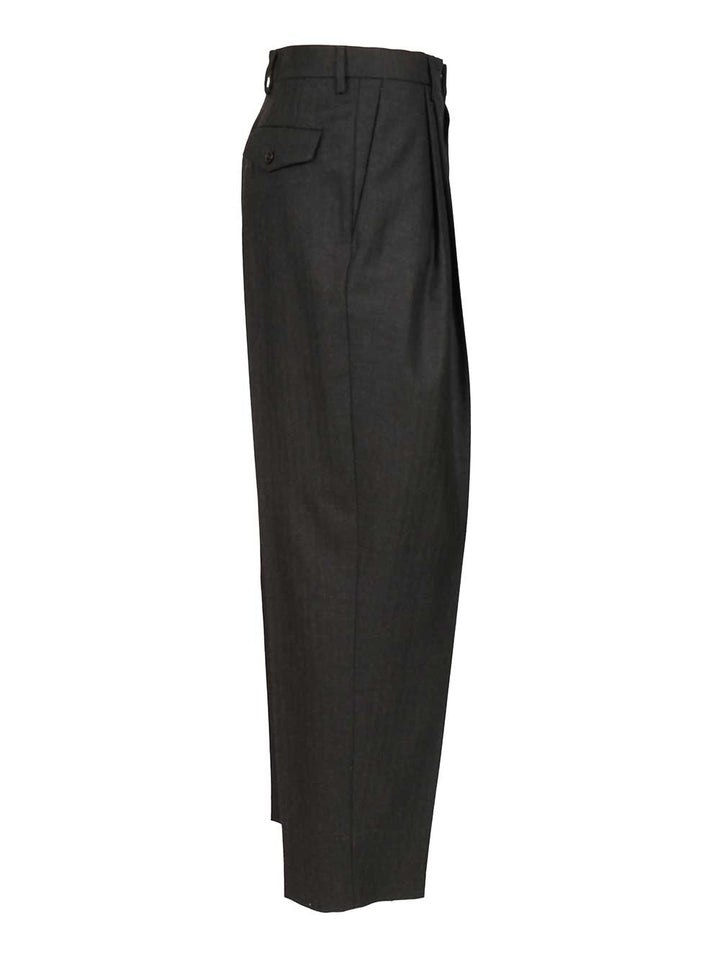 Dries Van Noten Tailored Trousers - Grey | b1a11c4a5f2e96fe3de77e871d4cd2f363c30645