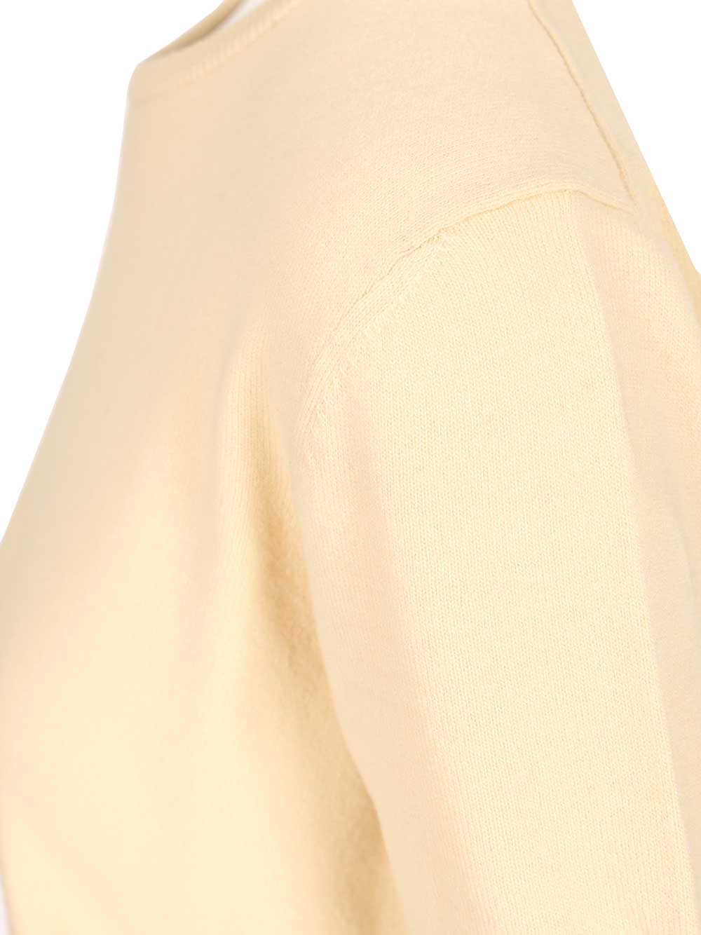 Maison Margiela Crewneck Sweater Knitwear - Beige | 5d21b690571fe5988881a863366e7020a59a4c92