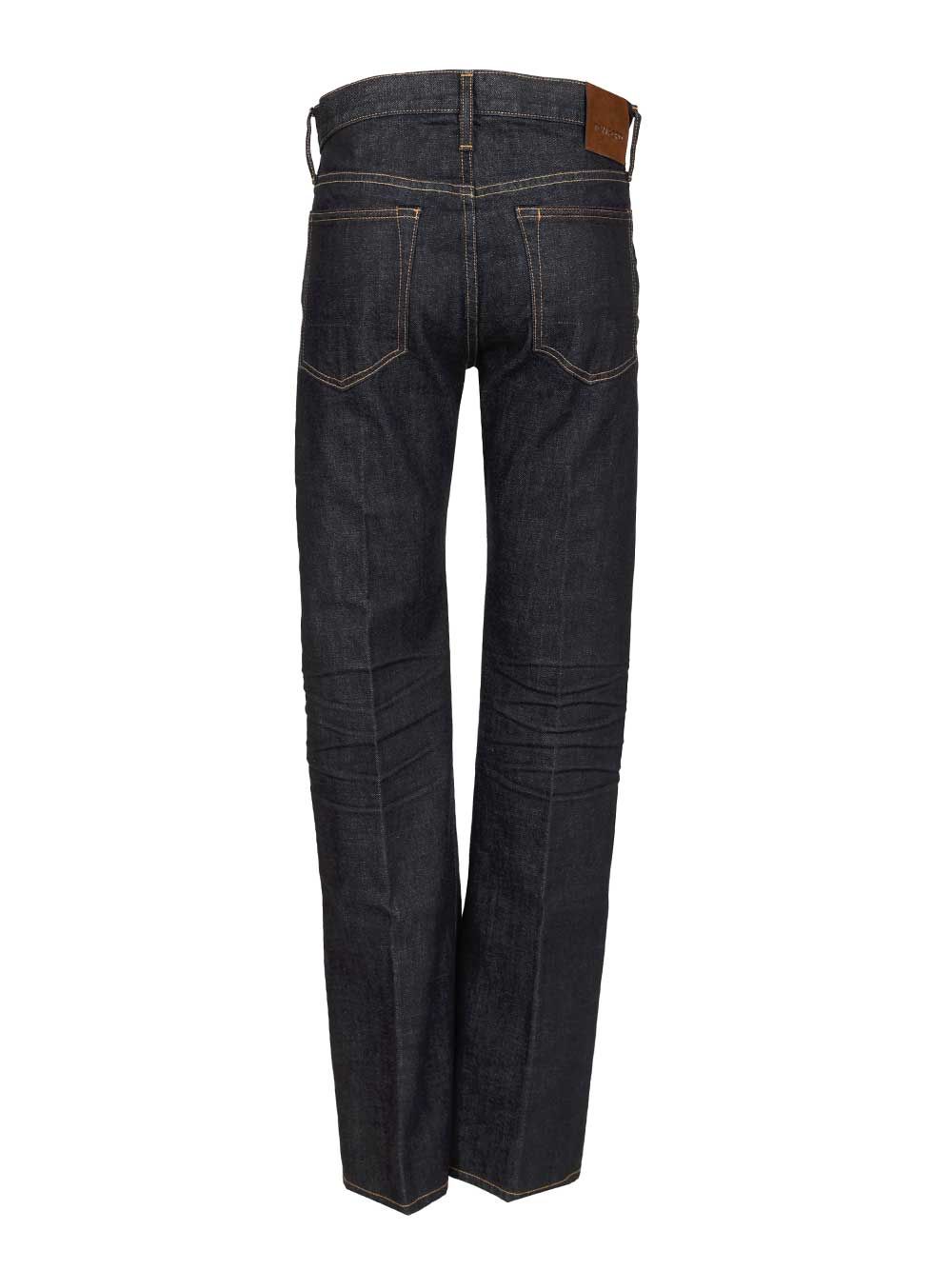Tom Ford Selvedge Bootcut Jeans - Blue | a43d927a29bbdf3d7b001bb900b074ec80da085e