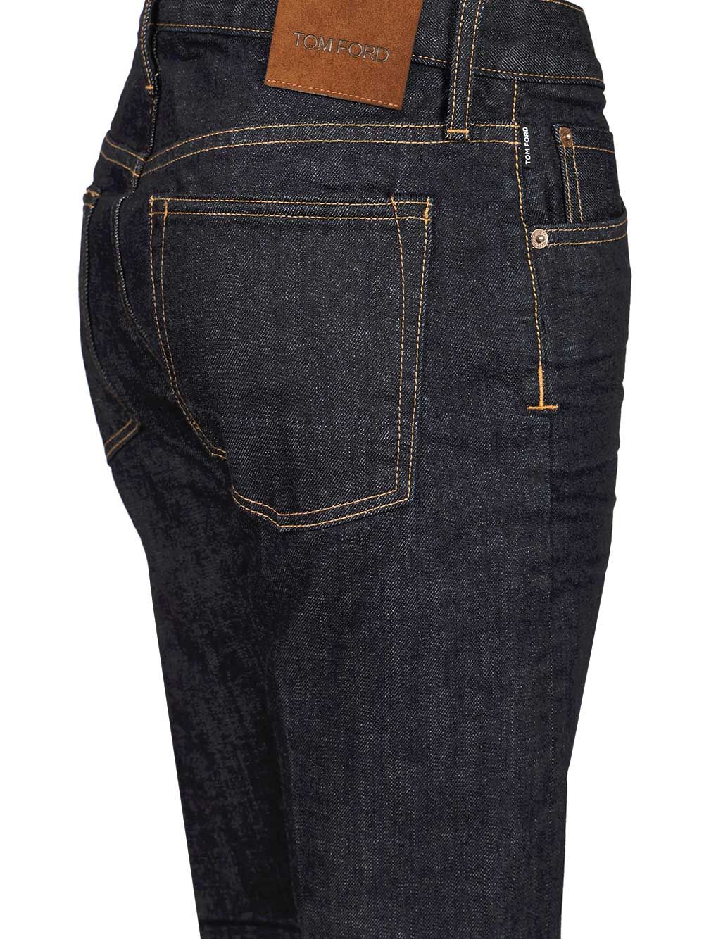 Tom Ford Selvedge Bootcut Jeans - Blue | feb4d6bdb8fda2195331b8d8e9218c34bfec6b6e
