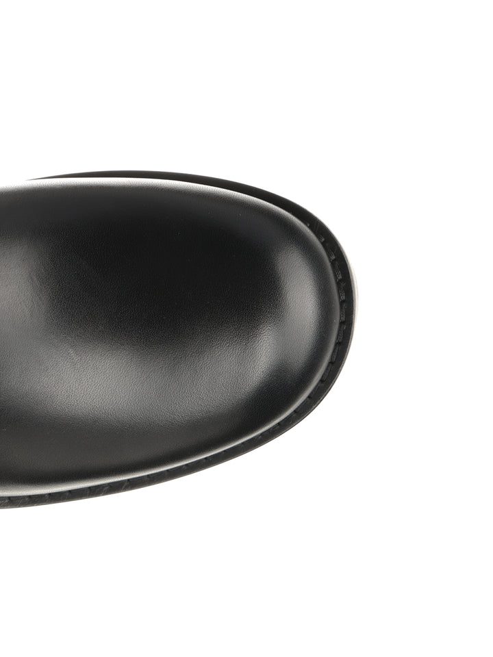 Dries Van Noten Leather Derby Shoe Lace-Up Shoes - Black | ea1925d887e11efbaeec61656fcae6e70e507b98