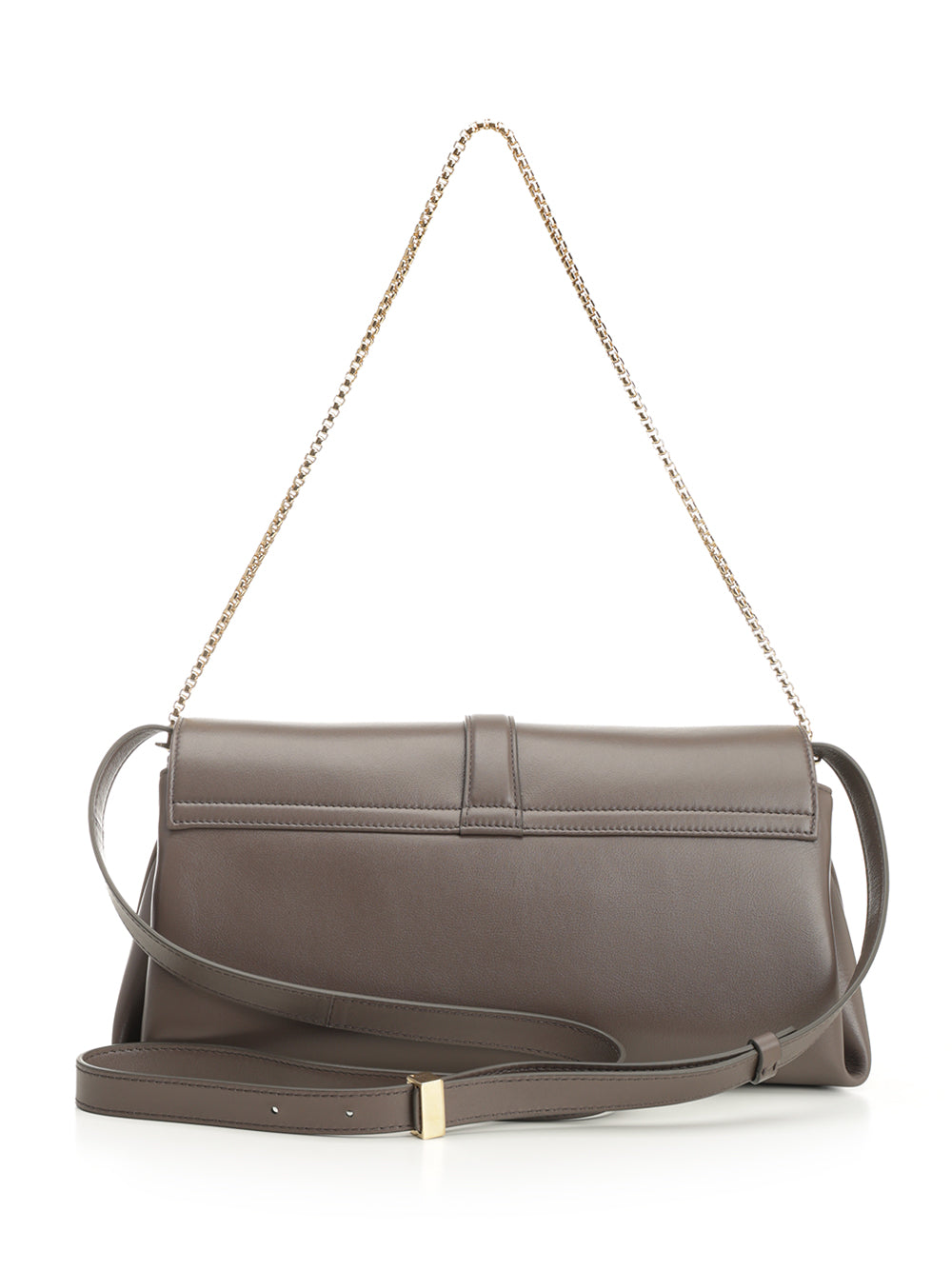 Ferragamo Shoulder Bag With Front Flap Shoulder Bags - Grey | 832803e330db4ca1ec1055c9fbbce53af9674726