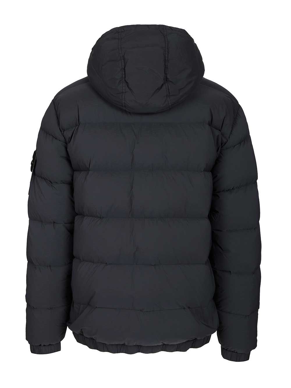 Stone Island Piumino Con Cappuccio Jackets - Blue | 00086b8cb2c381d3024c79570c9b7c6a217dba6b