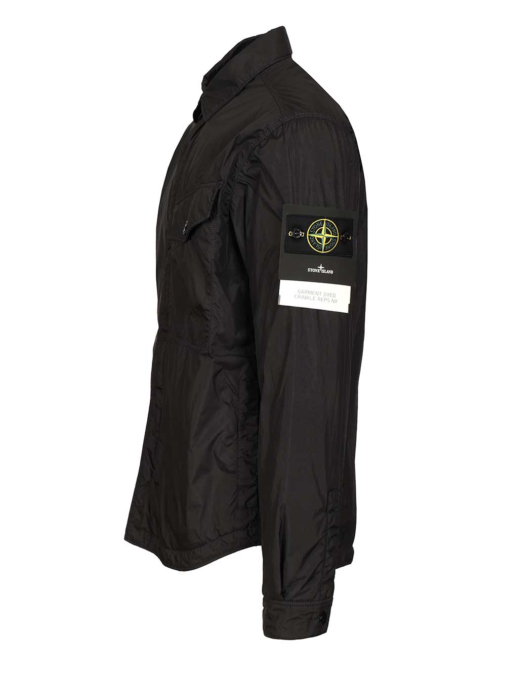 Stone Island Lightweight Hooded Jacket Jackets - Black | 66a452d0db698e969b97c9d58c84b65b42871e2c