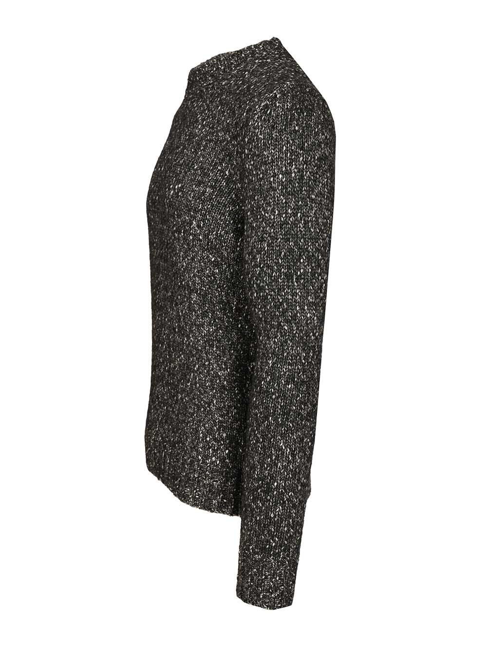 Al Duca D'Aosta Crew Neck Sweater Knitwear - Black | 20139cb100b5152b59f84b27c8c141c88f032628