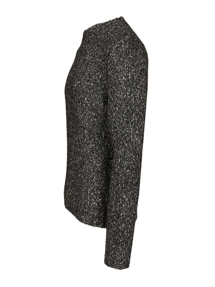 Al Duca D'Aosta Crew Neck Sweater Knitwear - Black | 20139cb100b5152b59f84b27c8c141c88f032628