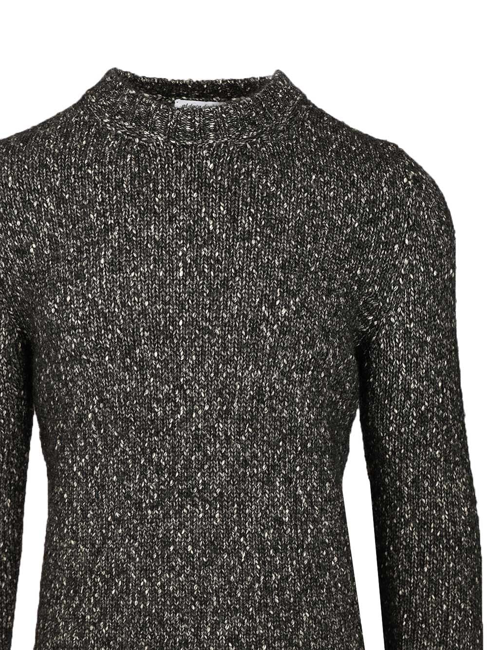 Al Duca D'Aosta Crew Neck Sweater Knitwear - Black | a5f08551616880d27a36a72d3e3929db5e8107c5