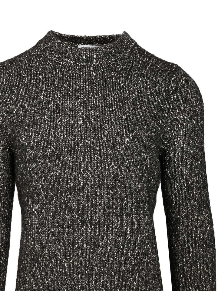 Al Duca D'Aosta Crew Neck Sweater Knitwear - Black | a5f08551616880d27a36a72d3e3929db5e8107c5