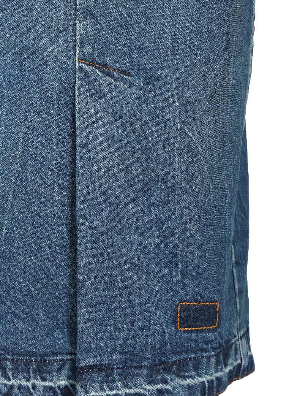 Maison Margiela Long Denim Skirt Skirts - Blue | 8390ba5885f8096fa7e01f9833b7acc40fb0cc25