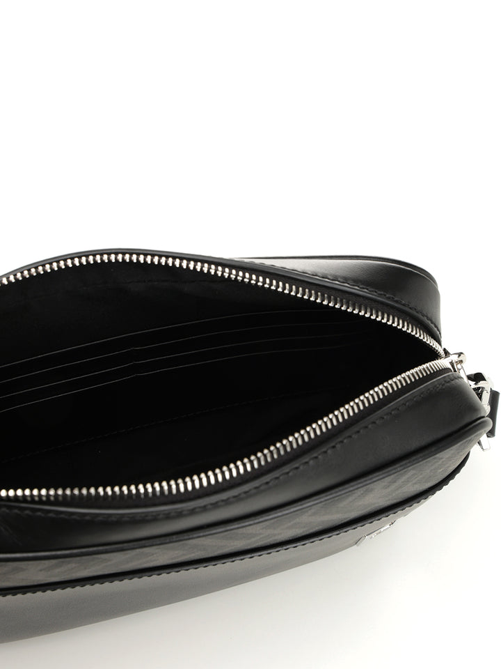 Fendi Squared Ff Crossbody Bags - Black | e2e68fc707a2cc6cb859ee165b4af5fd6583be8c