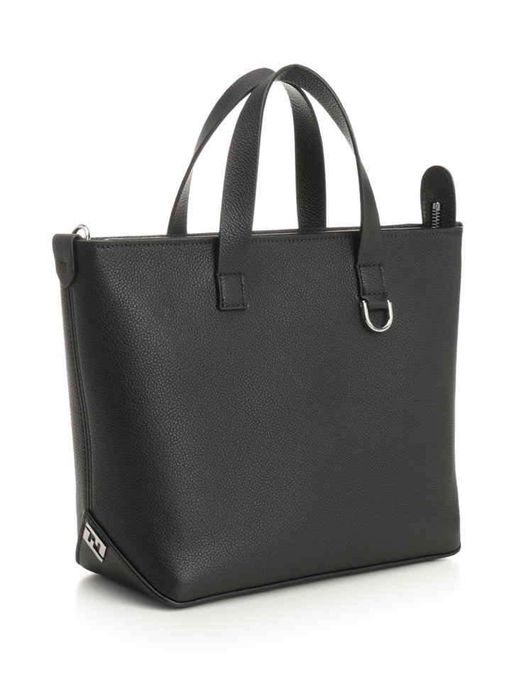 Fendi Leather Shopping Bag Handbags - Black | 0f2bbbe5ae6edbee1c49c4f2133f881b0f55517d