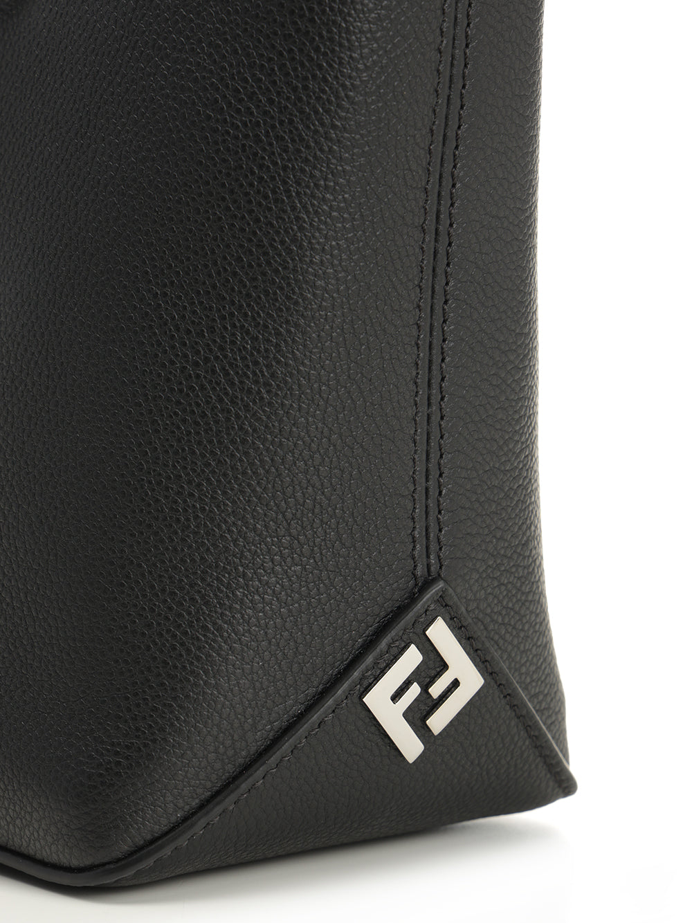 Fendi Leather Shopping Bag Handbags - Black | a27ec8f07597a9cac5cf02a1b46c3ae2764e87ea