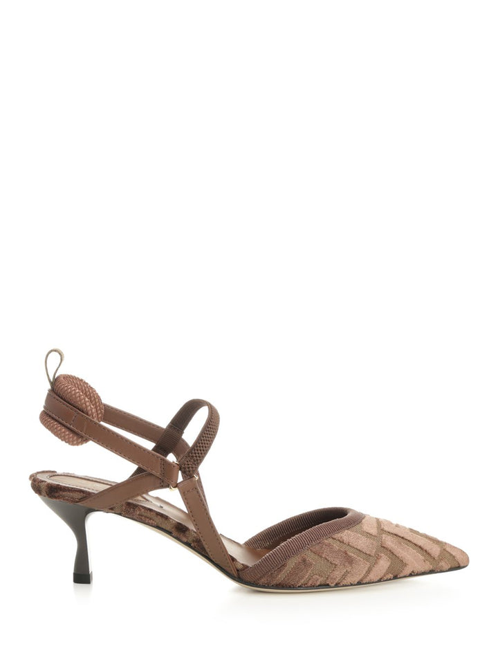 Fendi Colibrì Lite Pumps - Brown | 5dcca29c9386cdba74878fc150b726373d64bd5f