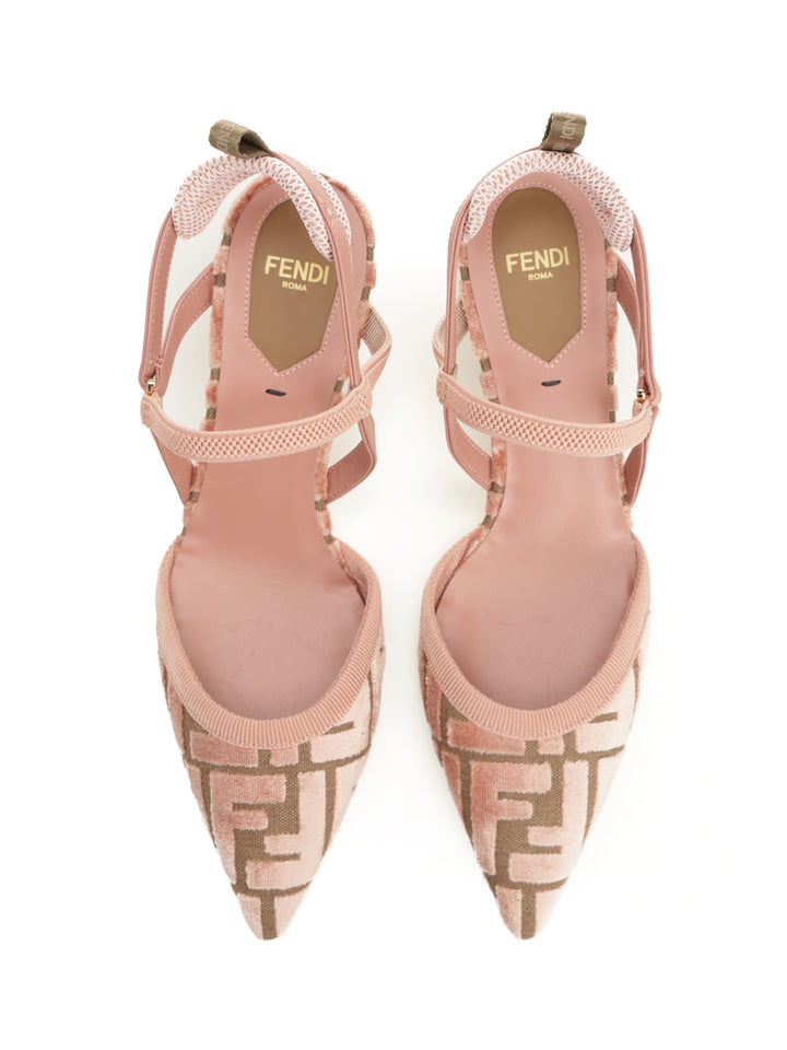 Fendi Colibrì Lite Pumps - Rose | 29ccd121cfae0d9951eb5eb420764e246c36f3c2