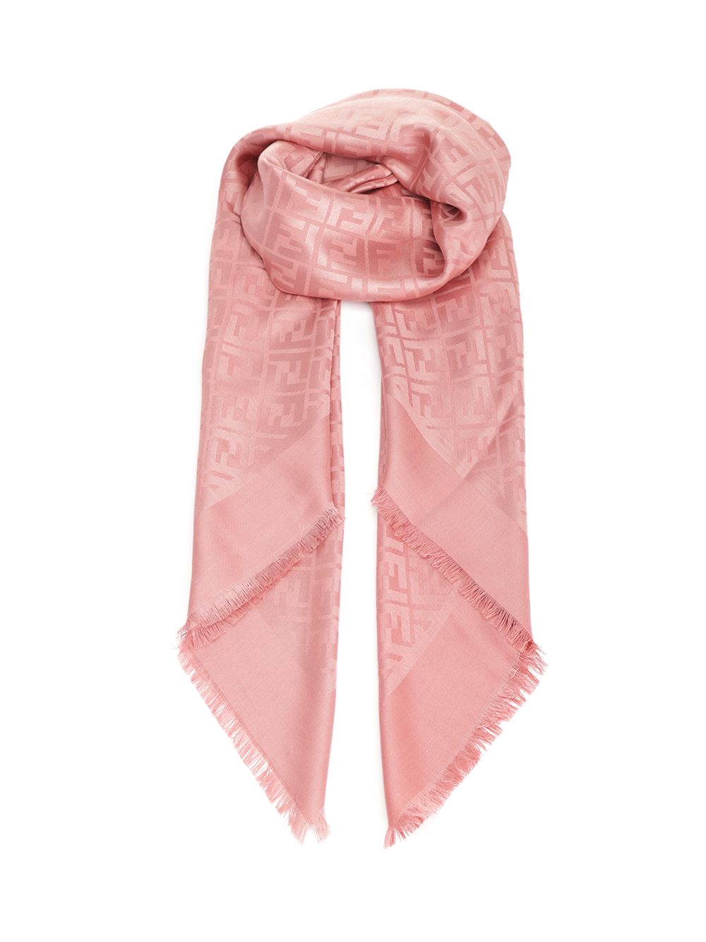 Fendi Ff Shawl Scarves And Foulards - Rose | 3a03dd86dfaf22c29821c9b7a59ad8def35a6f94