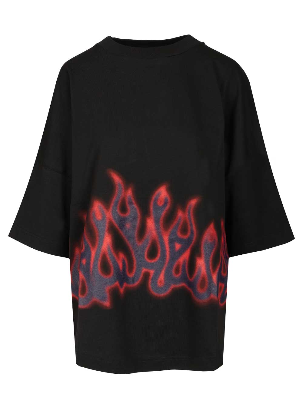 Palm Angels Flames Over Tee T-Shirt - Multicolor | 7079b4308aeb482ec11f54706ce60ec96ba1bfcb