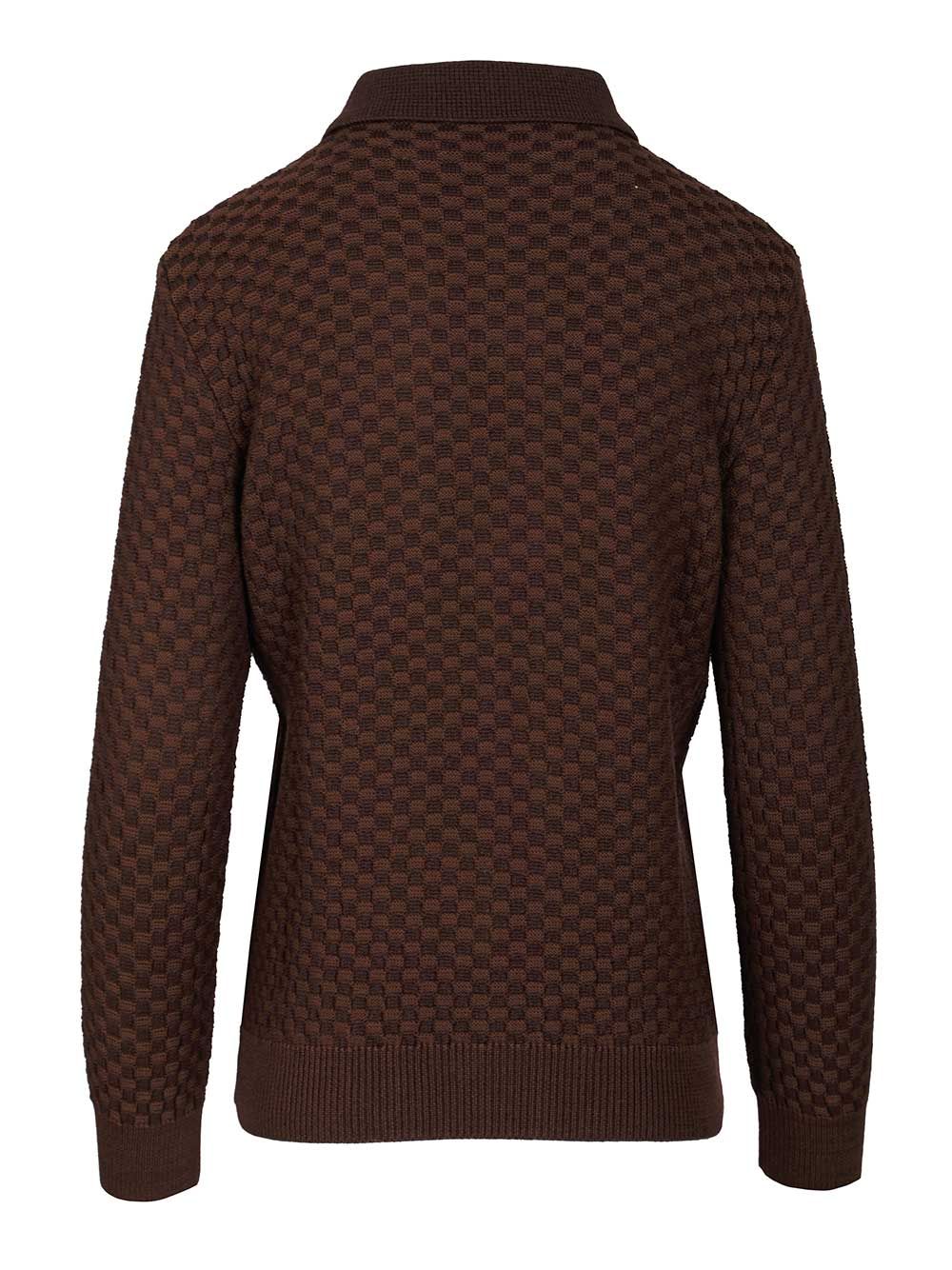 Retori Knitted Cardigan Knitwear - Brown | 2d3c064856906dce58fca858584cd3d83611988c