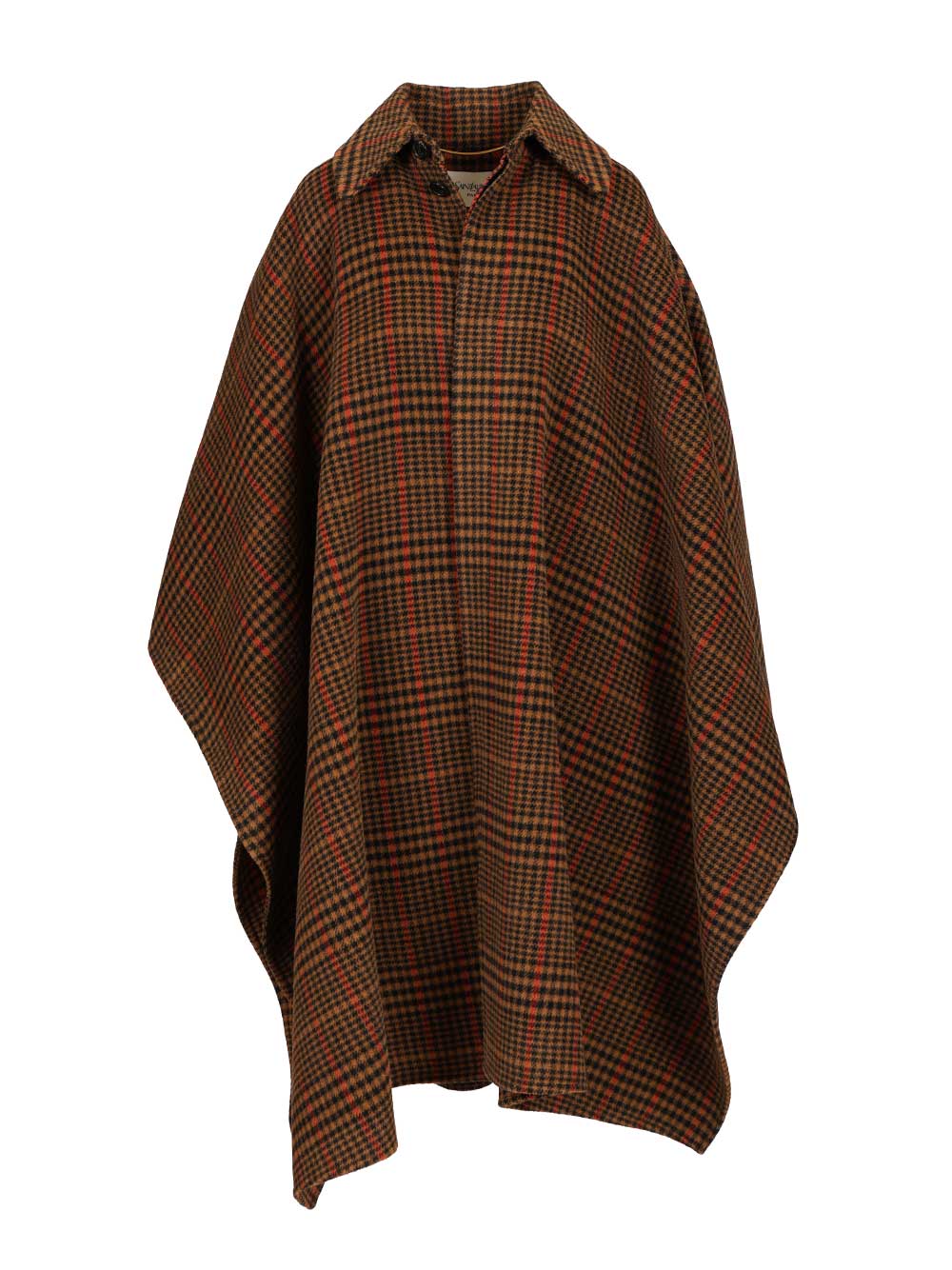 Saint Laurent Blanket-Cape Coats - Brown | 0eefd16138b0fbdae7f07290c32a313d50a24724