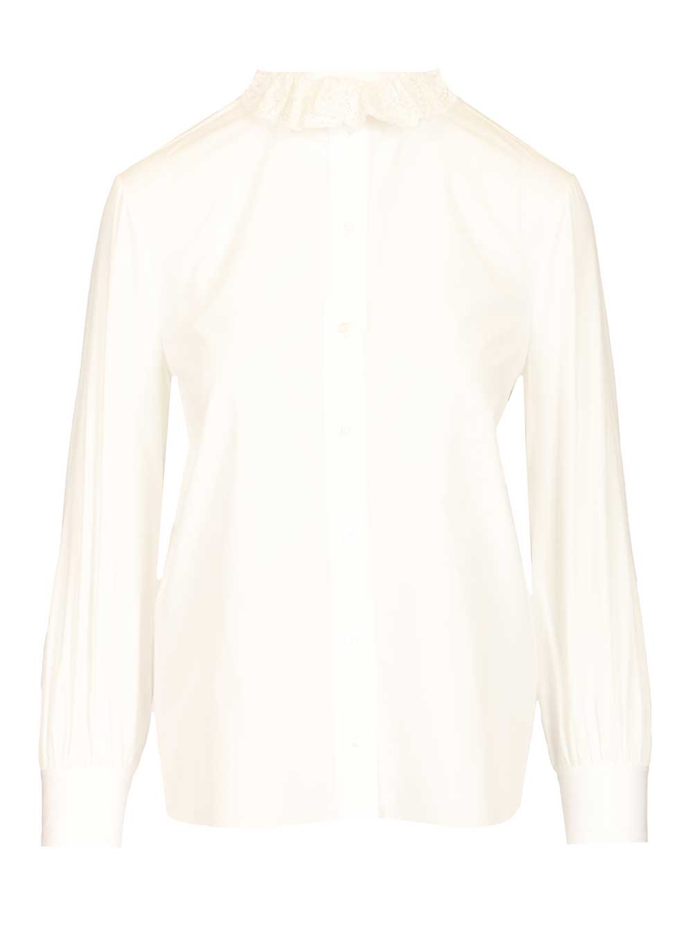 Saint Laurent Cotton Poplin Shirt Shirts - White | d29a2de33d7a7458fb1a10210cc9624b92010829