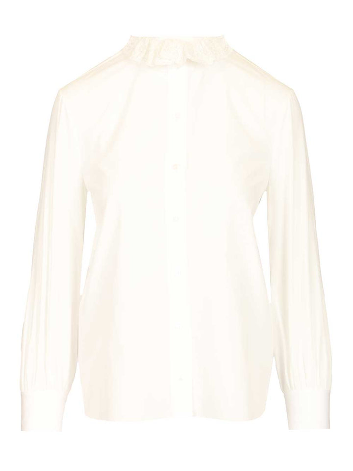 Saint Laurent Cotton Poplin Shirt Shirts - White | d29a2de33d7a7458fb1a10210cc9624b92010829