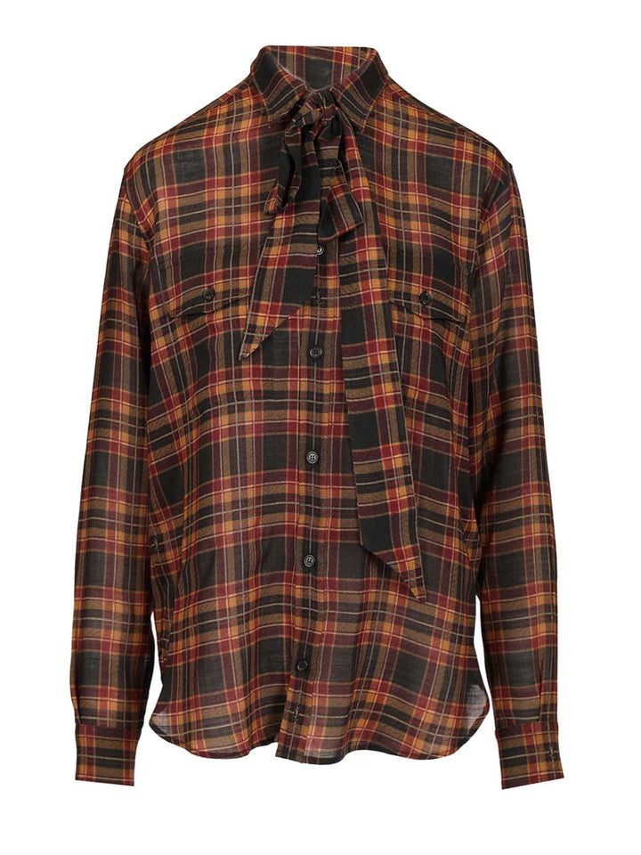 Saint Laurent Lavalliére Cassandre Shirt Shirts - Multicolor | 8ed5f6fe8f0f73bfcbc44dc3d9209465843edb04