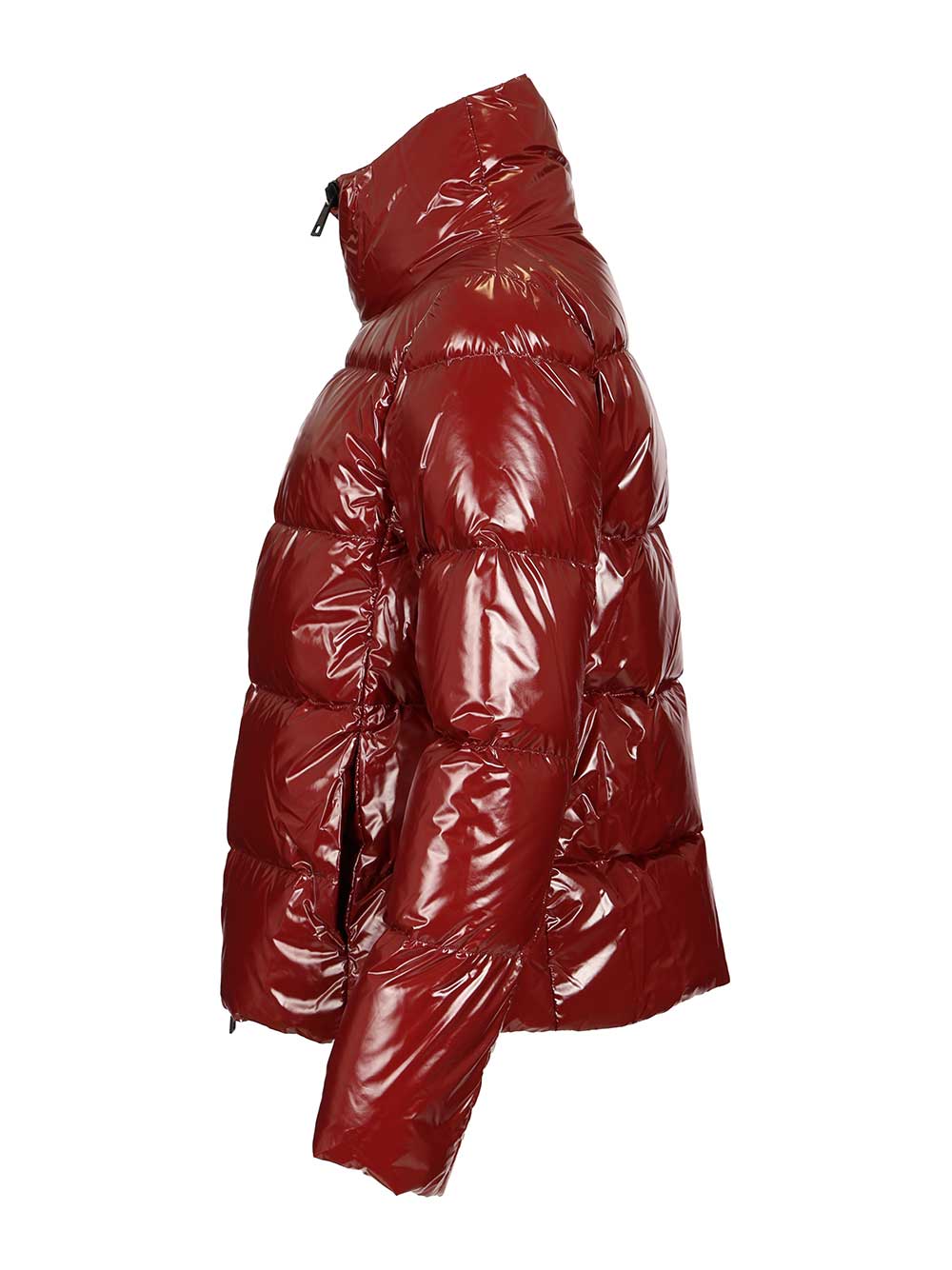 Herno Down Jacket In Shiny Nylon Coats - Bordeaux | 513ca3e850c345735f43227061b264965b716826