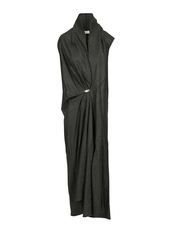 Long Sleeveless Dress Dresses Green